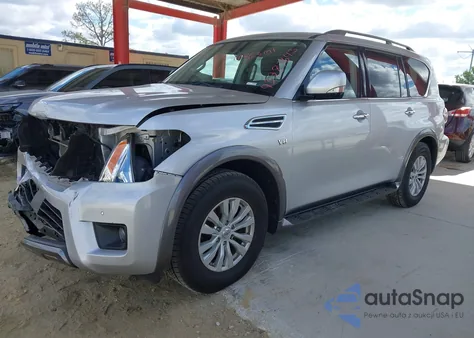 2019 Nissan Armada Sv from USA, damaged, VIN JN8AY2ND4K9094309